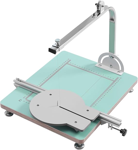 Hot Wire Foam Cutter Table, Foam Cutter Tool Tabletop Hot Wire Cutter for Cutting Forming and Sculpting Styrofoam and Other Foam Materials, Styrofoam Cutter Hot Wire with Led Display