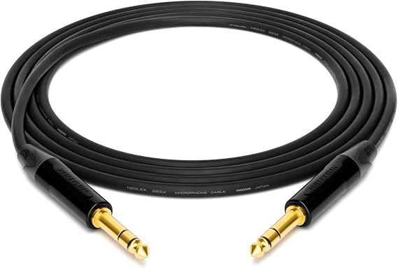 enoaudio Mogami 2534 Quad Studio Reference Cable Balanced | Neutrik 6.3mm TRS | HiFi - 1.5 m