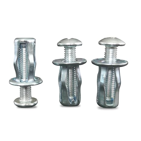 Heavy-Duty Hollow Wall Anchors - 20-Piece M5 Molly Bolt Set for Drywall and Thin Panels