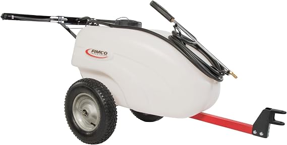 FIMCO Trailer Sprayer, 2.4 GPM, 30 Gallon, 60 PSI, Model# LG-30-TRL