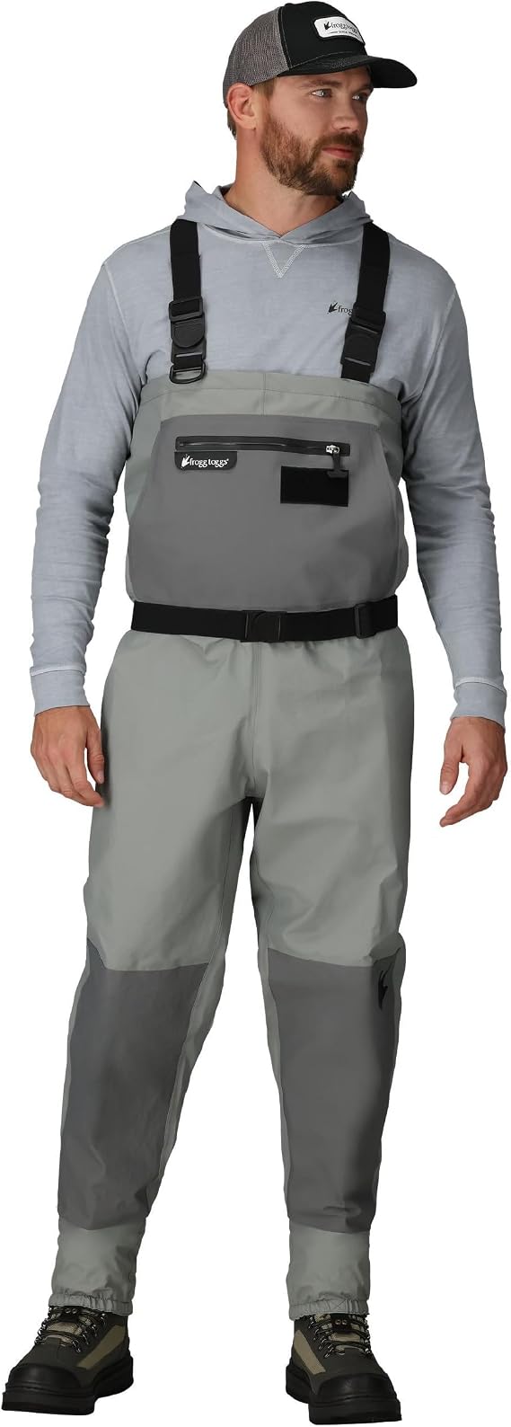 FROGG TOGGS Men's Hellbender Pro Waterproof Rugged Stockingfoot Chest Wader