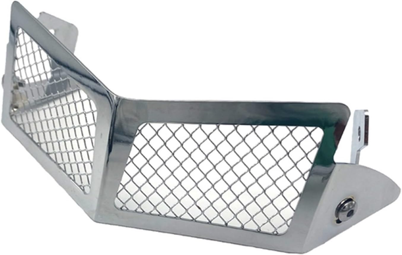 Motorcycle Oil Cooler Protection Grille Front Fairing Vent Radiator Guard Fit For BMW K1600GT K1600GTL K1600 GTL Radiator Guard Water(Silver)