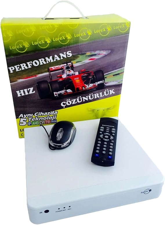 Lorex LR-DVR4AHDT 4 Channel Hybrid IP AHD TVI CVI 960H DVR Recorder