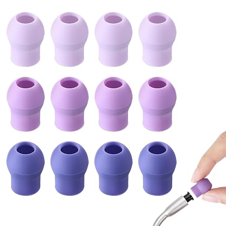 12 Pcs Stethoscope Ear Tip Compatible with EKO CORE 500, Purple