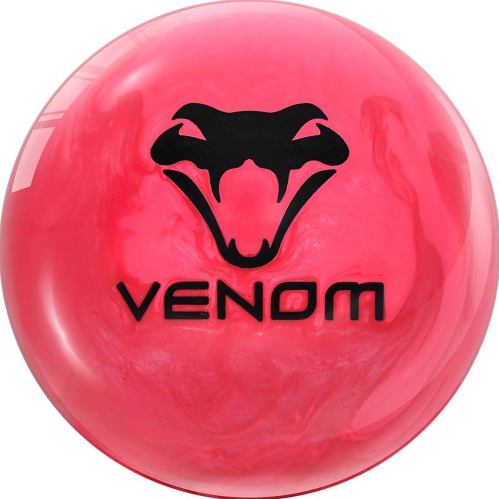 Bowlerstore Products Motiv PRE-DRILLED Hyper Venom Bowling Ball - Pink 12lbs