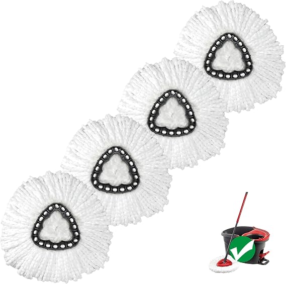 4 Pack Mop Replace Head