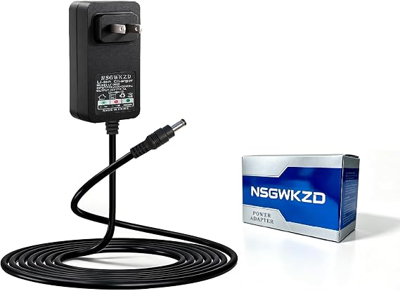 36V Charger for 29.6V Battery Cordless Vacuum Cleaner, Replacement for SunSare X7A, SMOTURE VAC01 550W 45Kpa, AFNOP, AUTO, HOMPANY, Fieety, MUTGOF S12 and JELLYPIG X100 Power Adapter Cord