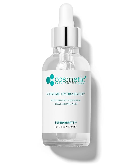 Supreme Hydra B5 Gel for Face, Deeply Moisturizing Vitamin B5 & Hyaluronic Acid Gel, Oil-Free Hydrating Moisturizer for Smooth, Plump Skin 2 fl oz