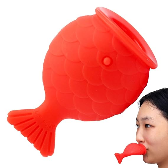 passi Lip Plumper Device | Fish Shape Lips Enhancer, Fish Lip Mouth Beauty Enhancer Device Fish Shape - Fuller Thicker Mouth Fastly Lip Pumps, Silicone Filler Plumper For Sexy Mouth, Natural Pout