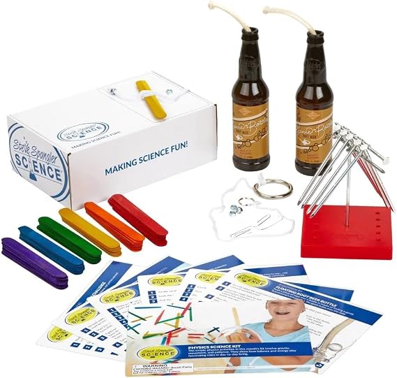 Steve Spangler Science STEM Kit: Physics Science Kit, Ages 8+