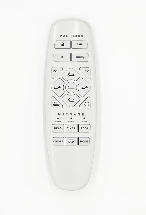 OKIN Model RF.27.19.33 Remote for Adjustable Bed Base