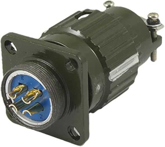 Aexit Y2M 25A Audio & Video Accessories 500V 4 Pin Male to Female Connectors & Adapters Circular Connector
