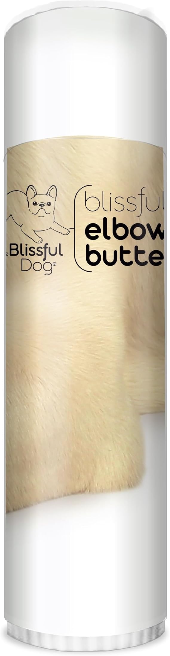 The Blissful Dog Elbow Butter for Dry, Cracked Calluses, Lick-Safe Dog Balm, Soothing Elbow Balm with Moisturizing Shea Butter, Almond, Olive, and Essential Oils, Pet Supplies, 0.50 oz. Stick