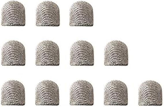 Replacement Mesh Fiber Tips for CCIVV Slim Waist Stylus Pen [0.25-inch Fiber Tip Series] (Pack of 12)