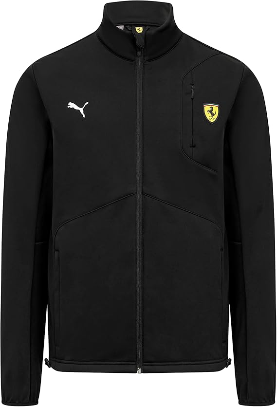 PUMA Scuderia Ferrari - Softshell Jacket - Men - Black - Size: XS