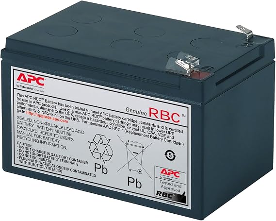 APC UPS Battery Replacement, RBC4 Smart-UPS Models SC620, SU620NET