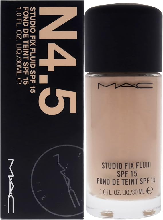 MAC, Studio Fix Fluid SPF 15 Foundation N4.5 30 ml