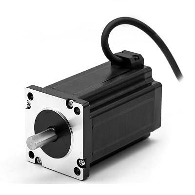 Nema23 57mm Stepper Motor 2Nm285oz.in 3A 8mm Shaft 2-Phase 4-Lead Wire Nema 23 Step Motors 1.8 Stepper Angle Stepping Motor for CNC 3D Printer Lathe Milling Machine Robotics