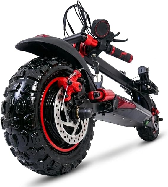 BUXIE J11 Electric Scooter for Adults - 1200W Motor Max 34MPH, 48V 18Ah Long Range 37 Miles Foldable Commuting E-Scooter with Seat, 11" Off-Road Tires, Dual Suspension, UL2272 Certified