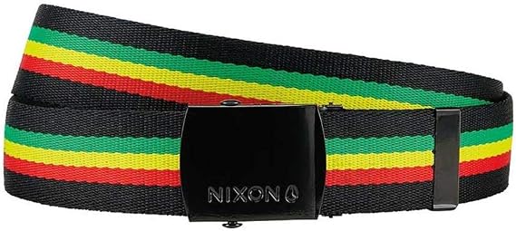 Nixon Basis Belt Rasta One Size