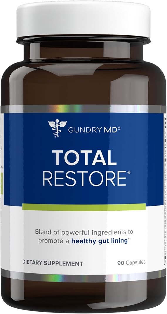 Gundry MD Total Restore Gut Lining Support, Digestive Supplement for Gastrointestinal Wellness, Gut Health Supplement, Gut Health for Women and Men, 90 Capsules 1