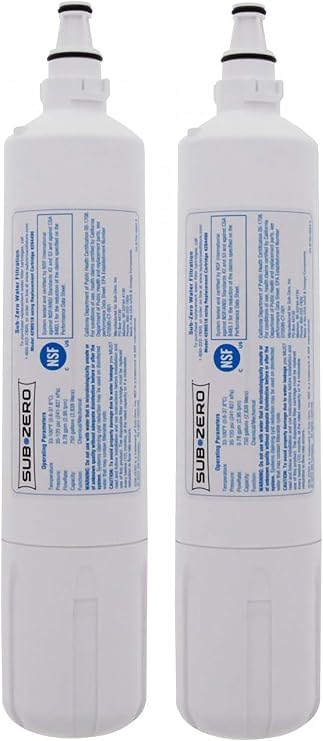 Sub-Zero 4204490 Refrigerator Water Filter Replacement Cartridge 2 Pack