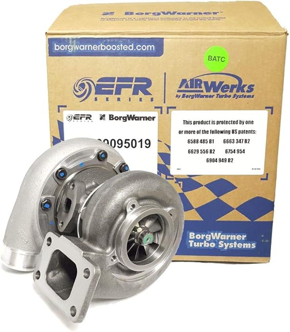Borg Warner Turbo S257 S200 SX-E P/N: 12769095003 w/ T3 .82 A/R 3" VB (3.10" OD)