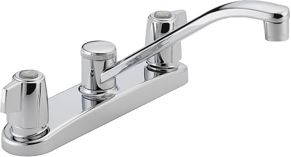 Peerless Faucet P221LF Classic Two Handle Kitchen , Chrome