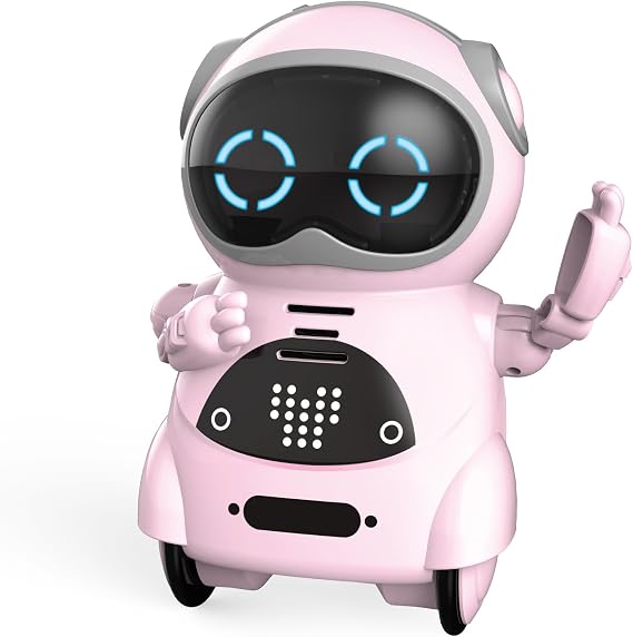 Pocket Baby: This is an electric multi-functional voice smart mini robot that supports voice control operations, and has functions such as recording, singing and dancing, and automatic sleeping. It