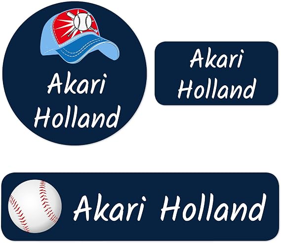 105 Pcs Personalized Labels for Kids School Supplies Waterproof, Custom Name Stickers Kids Labels for Stationery, Daycare, Travel
