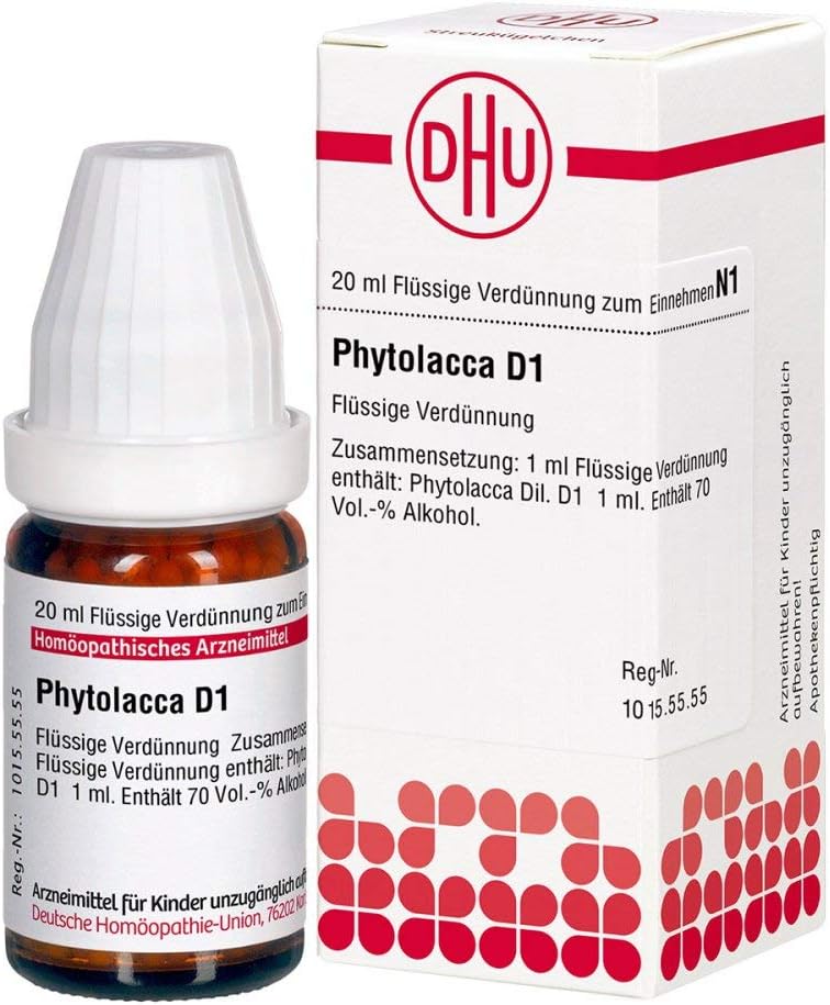 DHU Phytolacca D1 Dilution 20 ml Solution