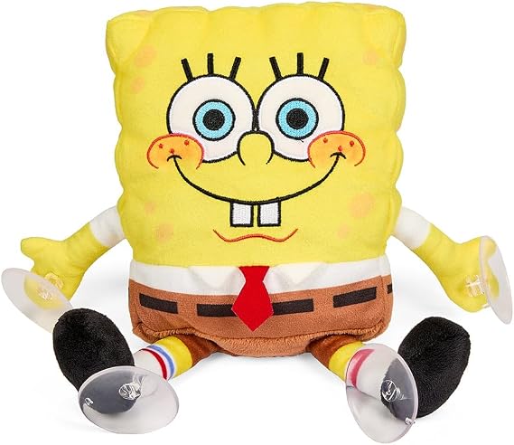Kidrobot Spongebob Squarepants Happy Spongebob 8 Inch Plush Window Clinger