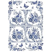 Rice Paper for Decoupage A4 Birds, Butterflies, Dragonfly, Animals (Honey Bee - 2 Sheets)