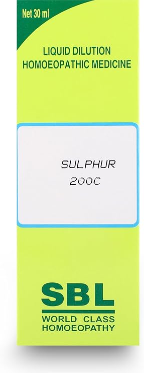 SBL's Sulphur 200 Liquid 30 ml