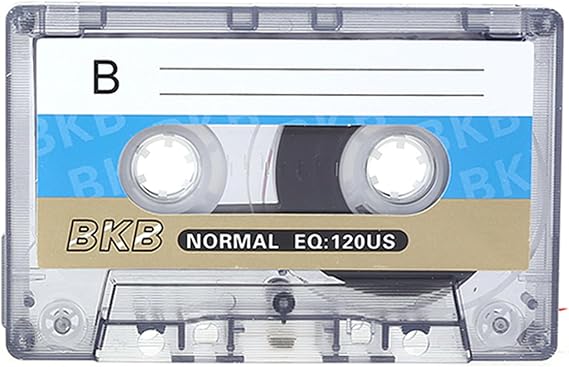 Standard Cassette Tape Player Empty Tape with 90 Minutes Music Tape for Speech Music