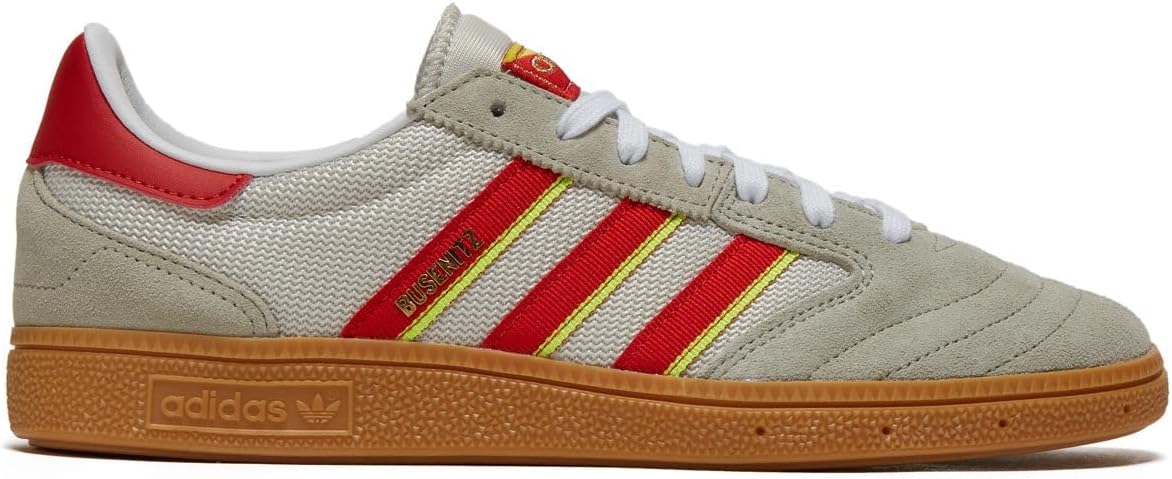 adidas Busenitz Vintage Shoes - Feather Grey/Red/Orbit Grey
