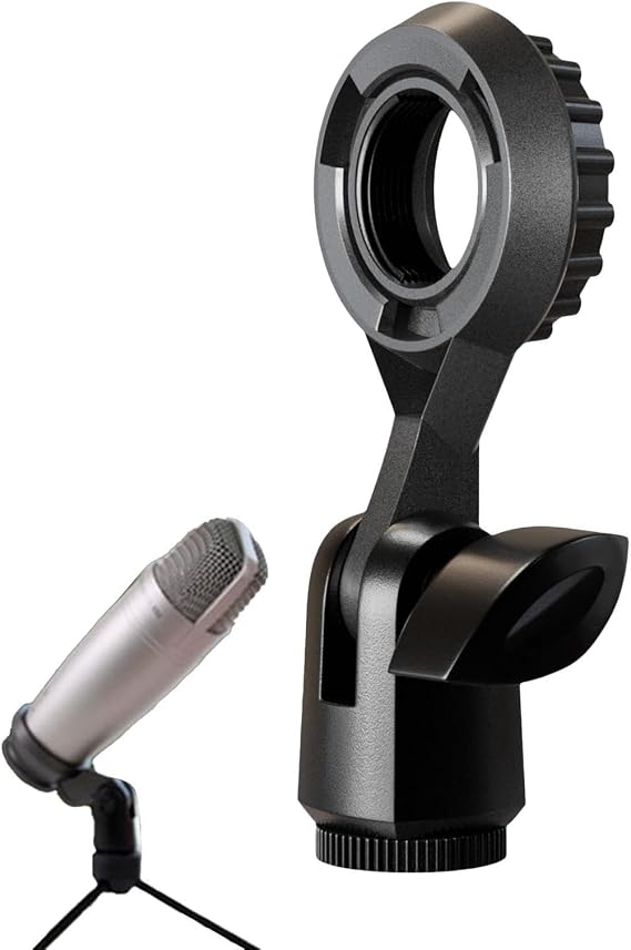 Microphone Holder Non Slip Shockproof Portable Metal