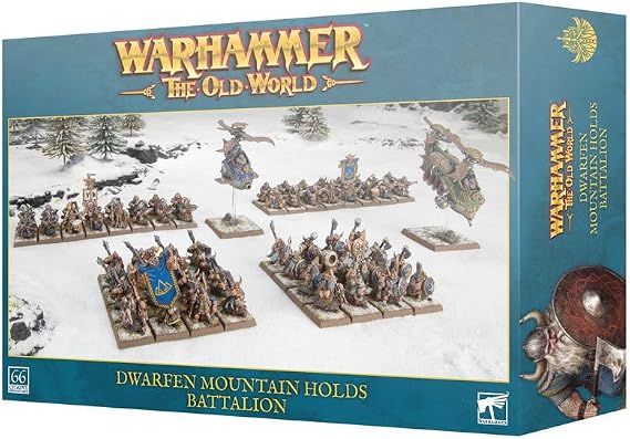 Games Workshop - Warhammer - The Old World - Battalion: Dwarfen Mountain Holds (Dwarf Boxed Set)