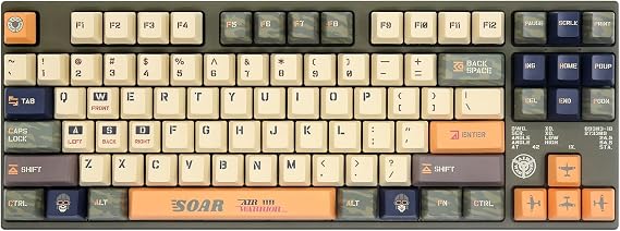 Varmilo VA Series V2 Warrior Soar TKL Mechanical Keyboard (Cherry MX Silent Red)