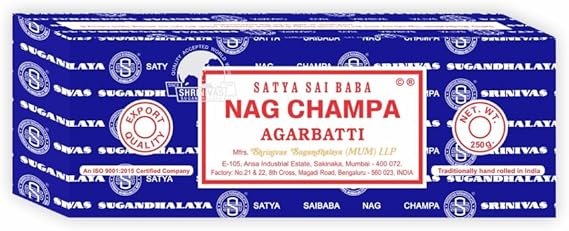 Satya Sai Baba Nag Champa Incense Sticks 250gm