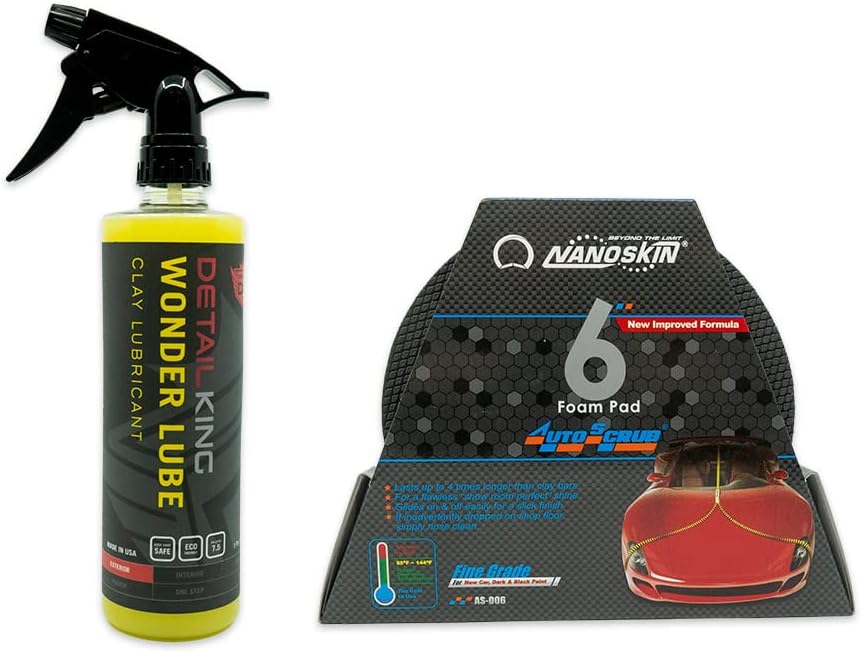 Detail King Wonder Lube Pint with NanoSkin Foam Pad Fine Grade
