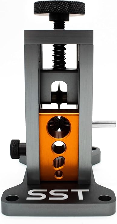 SST - Wire Stripping Machine - Drill-Powered Scrap Wire Stripper - Adjustable Wire Guide & Romex Slot - Strips Copper, Solid, Stranded Wires