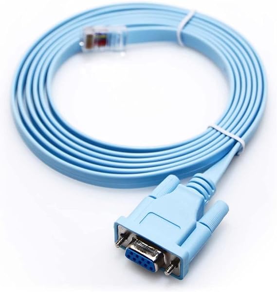 Console Cable RJ-45 DB-9 Serial Cable Cisco Compatible Cable RJ45-DB9