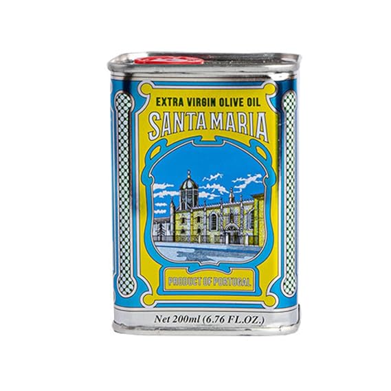 Extra Virgin Olive Oil - Santa Maria Portuguese Vintage Metal Tin - 200ml. This is a brand with almost 100 Years. (1)