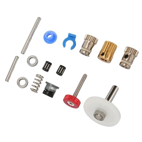 Generic Customized Extruder Dual Gear Hardware Kit Strong Material Additive Manufacturing Products for 2.4 3D Printer Enthusiasts