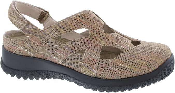 Drew Women's Smiles Casual Comfortable Sandal with Adjustable Heel Strap
