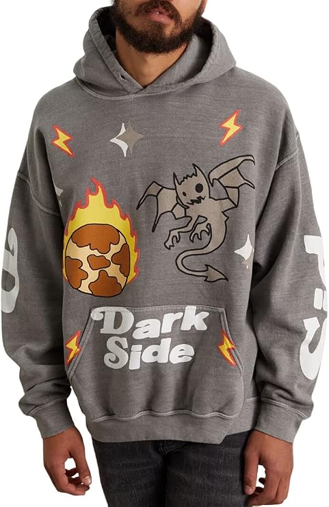 PacSun Men's Dark Side Graphic Hoodie