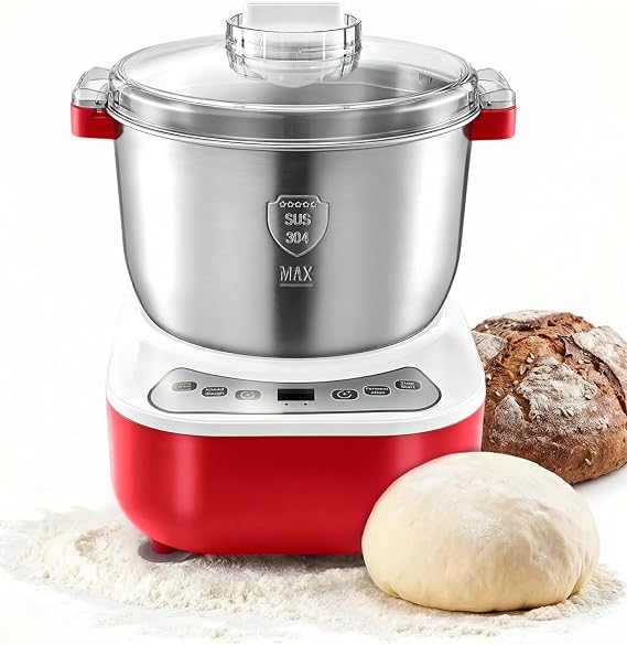 Saker Dough Maker with Automatic Ferment Function, 7.4Qt