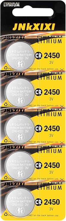 50 Pack CR2450 Battery Lithium Li-ion 600mAh CR 2450 3V Batteries