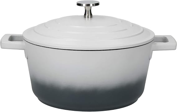 MasterClass Cast Aluminium Dish Grey Ombre 20 cm/2.5 Litre Gift Boxed